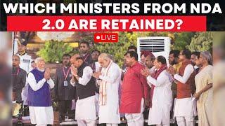 Modi 3.0 Cabinet News Live: Which High-Profile Ministers From NDA 2.0 Are Retained?