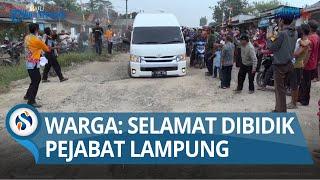 AMBIL ALIH JALAN RUSAK DI LAMPUNG, Jokowi: Saya sampai Tertidur di Mobil karena Mulus