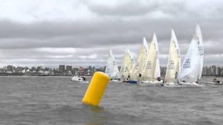 Largada de una de las regatas del Campeonato Sudamericano 2011 / Clase J24