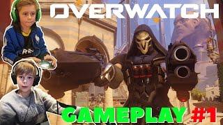 Overwatch | GAMEPLAY: REAPER I FULL ACTION!! | Crash Brothers Gaming