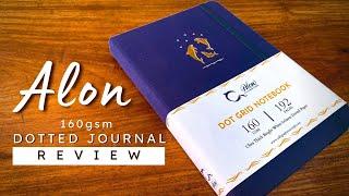 Alon by Calligraphy Source 160GSM Bullet Journal Review + Pen & Paint Tests