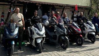 Honda #pcx ile Darkale ye Çıkıyoruz | İlk Grup Etkinliğimiz #motovlog