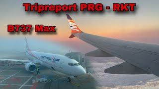  PRG-RKT  B737 Max 8 Smartwings [Economy class]