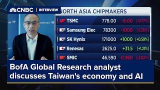 BofA Global Research analyst discusses Taiwan's economy and AI