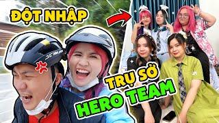 Chị Vê Đột Nhập Trụ Sở Mới Của Hero Team | Hội Chị Em Nhảy Tiktok - Vê Vê Channel