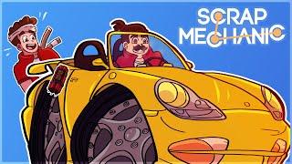 NAJSZYBSZE AUTA W SCRAP MECHANIC - @GilathissNew @Puzonik