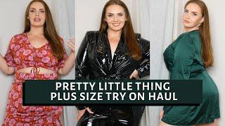 Vlog #9: PrettyLittleThing Plus Size Try on Haul + First Impressions