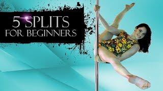 5 splits for beginners - Pole Dance Tutorial #3