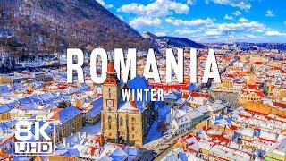 Winter in Romania 8K ️ A Fairytale Wonderland of Snow and Charm