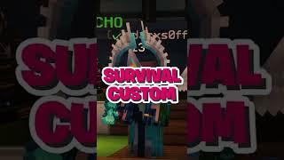 El Mejor SERVER de SURVIVAL CUSTOM 1.8 - 1.19 MINECRAFT "MINELIBRE" #minecraft #short