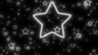 【4K】Neon Light White Stars Flying Star Background Video Loop【Background】【Wallpaper】