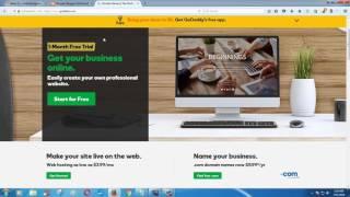 How to Map a godaddy Domain Name to Work with Blogger part 1