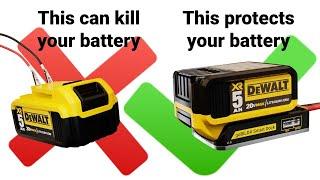 The Right Way to Use Power Tool Batteries in Your Project!