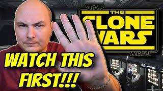 The Clone Wars... before you watch (first time watch guide)