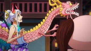 Yamato Sees Momonosuke Transform Into An Eel/Dragon For The First Time ! ENG SUB | One Piece Ep 1024