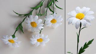 How To Make Daisy Paper Flower / Paper Flower / Góc nhỏ Handmade