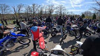 mas de 1000 motos en las calles de new jersey #bikelife