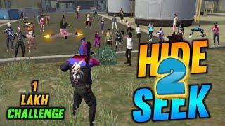 HIDE & SEEK IN FREE FIRE PART-2 || FREE FIRE ATTACKING SQUAD RANKED GAMEPLAY TAMIL ||RJ ROCK