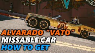 Alvarado "Vato" Missable Car and How to get for your collection it in Cyberpunk 2077