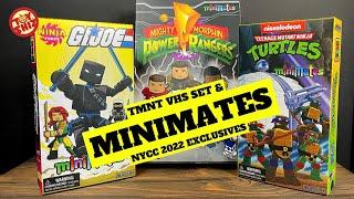 2022 TMNT RETRO VHS SET & NYCC ‘22 EXCLUSIVE MINIMATES | Diamond Select