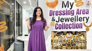 My Dressing Area & Jewellery Organisation | New Home |  Organising  Idea's | Tips | Jyothakka