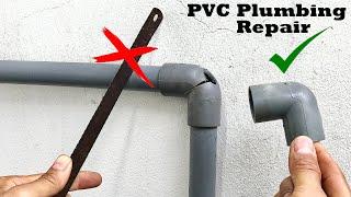 Do This Like A Plumber ! Tricks To Fix Broken Elbows On Pvc Pipes That You Should Know!