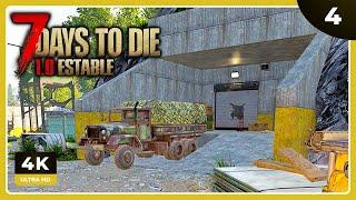 7D2Dv1 #4 | UN BÚNKER MILITAR EN LA MONTAÑA | 7 DAYS TO DIE Gameplay Español