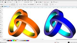 3D Ring Design 32.CorelDraw.