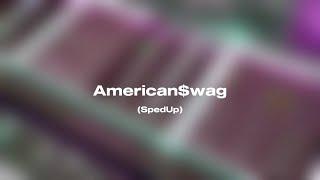 ReTread - American$wag feat. @ripcoye (SpedUp) [Lyric Video]