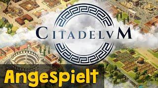 Angespielt: Citadelum  Städtebau im antiken Rom (Gameplay / Deutsch)