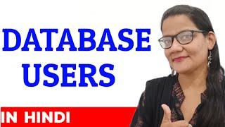 Database Users in DBMS| DBMS Tutorial in Hindi|ZeenatHasanAcademy