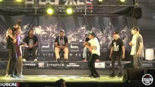 Team Europe VS Japan UNITE [ Semifinal-2 ] - HURRICANES BATTLE-ISM 2015 TAIWAN & HIP HOP CREW BATTLE