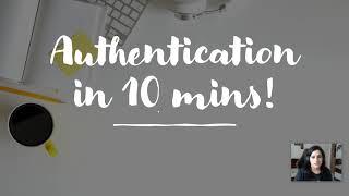 Authentication using MSAL in 10 mins!