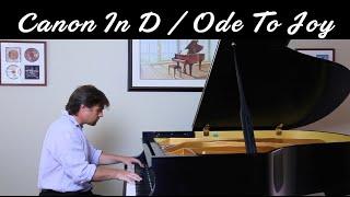 "Canon In D Meets Ode To Joy"  Piano Arrangement by David Hicken