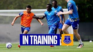 INTENSE SESSION IN UAE CAMP  | EVERTON IN TRAINING