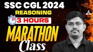 SSC CGL 2024 Reasoning 3 Hours Marathon Class By Vinay Sir