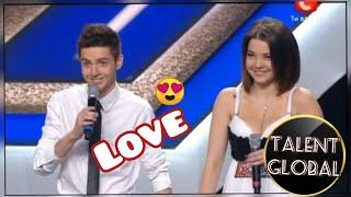 A guy and a girl showed true love on stage | X factor Ukraine #talentukraine #xfactorukraine