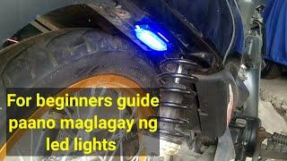 Paano maglagay ng LED lights sa motor