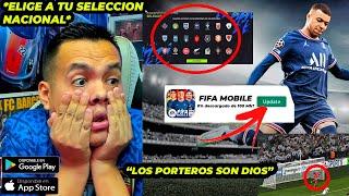 ASÍ LUCE LA NUEVA ACTUALIZACION en FIFA 22 MOBILE (Modo Entrenador, Selecciones & Porteros)