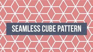 Creating Seamless Pattern In Inkscape  How To Make A Seamless Pattern In Inkscape Video: Cube