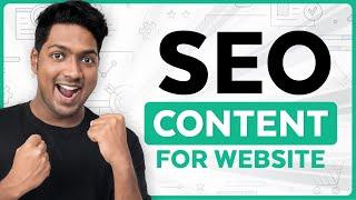 How to Write SEO Content for Website | Ranks #1  on Google