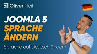 Joomla 5 - Sprache auf Deutsch ändern 