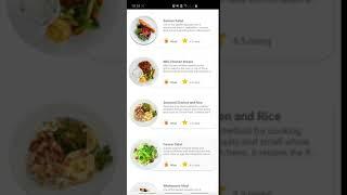 Motion Layout: Food Buddy