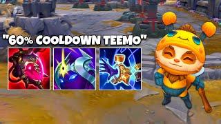 MAX ABILITY HASTE TEEMO (60% COOLDOWN)