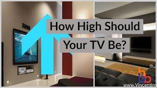 Correct TV Height in 30 Seconds!