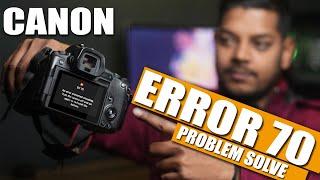 Canon Err 70 - How to fix Err 70 Shooting is not- ERROR || CANON ERROR 70 Problem Solve