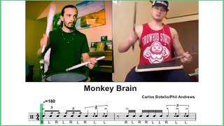 “Monkey Brain” Snare Lick: Carlos Botello & Phil Andrews