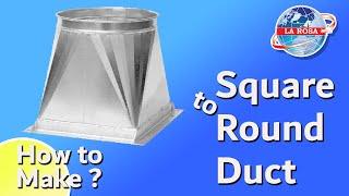 Square to Round Duct - LAROSA Machinery