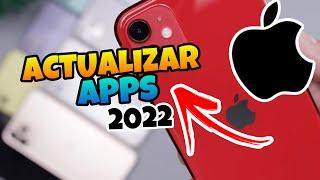  Como ACTUALIZAR APLICACIONES en IPHONE [2022]  Facil Y Rapido