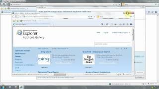 Internet Explorer - How to add google as search provider and remove bing